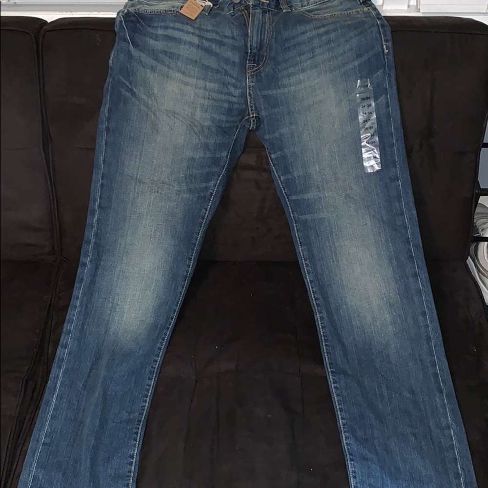 AMERICAN EAGLE 34x34 SLIM STRAIGHT JEANS